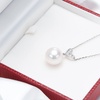 image:imageNONNYL Akoya Pearl Necklaces for Women 18K Gold Pearls Pendant 10105mm Real White Round Pearl  Gifts for Women Wife Mom Grandma Daughter Fine Jewelry for Pearl Gifts