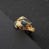 image:imageNONNYL Banquet Luxury Gem Ring for Women Jewelry Feather Design Gifts Inlaid With Natural Gem Ring Gifts for Wife Mom Girlfriend Anniversary Birthday Fine Jewelry Gifts for Her