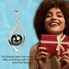 image:imageNONNYL Birthdays Gifts for Women Wife AnniversaryTahitian Black Pearl NecklaceMothers Day Gifts for Mom Girlfriend Fine Jewelry Valentines Christmas Gift for Her
