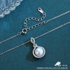 image:imageNONNYL Freshwater Cultured Pearl Necklaces for Women Jewelry  Sterling Silver White Pearls Pendant  Christmas Gifts for Wife Mom Girlfriend Anniversary Birthday Fine Jewelry Gifts for Her