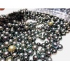 image:imageNONNYL Genuine Single Black Tahitian South Sea Undrilled Round Loose Cultured Pearl  AAA Quality1213MM
