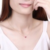 image:imageNONNYL Gifts for Wife 14k Gold Red Gem Pendant NecklacesJewelry Gifts for Wife Women Mom Girlfriend on Gifts Anniversary Birthday Mothers Day Valentines Day Gifts for Her Christmas Day Gifts