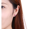 image:imageNONNYL Gifts for Wife Jewelry Real 14k Gold Red gem EarringsGifts Jewelry for Women Wife Mom Grandma Girlfriend on Anniversary Birthday Mothers Day Valentines Day Gifts for Her Christmas Day Gifts