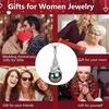 image:imageNONNYL Gifts for Women Wife PearlNecklaceGift for Wife Wedding Birthday Anniversary JewelryMom Girlfriend Her Mothers Day Gifts for Mom Women Valentines Day Christmas Day Giftsblack pearl necklace 1011mm