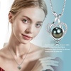 image:imageNONNYL Gifts for Women WifeTahitianBlackPearlNecklaceGift for Wife Wedding Birthday Anniversary JewelryMom Girlfriend Her Mothers Day Gifts for Mom Women Valentines Day Christmas Day Gifts