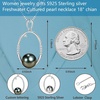 image:imageNONNYL Gifts for WomenMothers DayValentinesChristmas Day GiftWeddingBirthdaysAnniversary Wife GiftsTahitianBlackPearlNecklaceMom Girlfriend Her Fine Jewelry