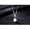 image:imageNONNYL Pearl Necklace Genuine Freshwater Cultured 910mm Pearl Pendant Necklaces Sterling Silver for Women Fine Jewelry Gifts for Women Wife Mother