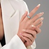 image:imageNONNYL Ring for Women Jewelry rings Gifts S925 Sterling Silver Ring Gifts for Wife Mom Girlfriend Anniversary Birthday Fine Jewelry Gifts for Her NO11561