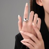image:imageNONNYL Ring for Women Jewelry rings Gifts S925 Sterling Silver Ring Gifts for Wife Mom Girlfriend Anniversary Birthday Fine Jewelry Gifts for Her NO11703