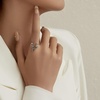 image:imageNONNYL Ring for Women Jewelry rings Gifts S925 Sterling Silver Ring Gifts for Wife Mom Girlfriend Anniversary Birthday Fine Jewelry Gifts for Her NO11543