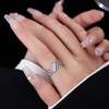 image:imageNONNYL Ring for Women Jewelry rings Gifts S925 Sterling Silver Ring Gifts for Wife Mom Girlfriend Anniversary Birthday Fine Jewelry Gifts for Her NO11631