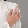 image:imageNONNYL Ring for Women Jewelry rings Gifts S925 Sterling Silver Ring Gifts for Wife Mom Girlfriend Anniversary Birthday Fine Jewelry Gifts for Her NO11564