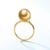 image:imageNONNYL Wife Jewelry Gifts  Genuine South Sea Golden Pearl Jewelry Rings for Women Birthday Jewelry for Girlfriend Valentines Day for Wife Mothers Day for Mom Grandma NO33237