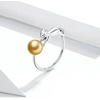 image:imageNONNYL Wife Jewelry Gifts  Genuine South Sea Golden Pearl Jewelry Rings for Women Birthday Jewelry for Girlfriend Valentines Day for Wife Mothers Day for Mom Grandma NO33253