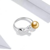 image:imageNONNYL Wife Jewelry Gifts  Genuine South Sea Golden Pearl Jewelry Rings for Women Birthday Jewelry for Girlfriend Valentines Day for Wife Mothers Day for Mom Grandma NO33253
