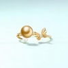 image:imageNONNYL Wife Jewelry Gifts  Genuine South Sea Golden Pearl Jewelry Rings for Women Birthday Jewelry for Girlfriend Valentines Day for Wife Mothers Day for Mom Grandma NO33233