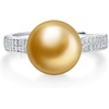 image:imageNONNYL Wife Jewelry Gifts  Genuine South Sea Golden Pearl Jewelry Rings for Women Birthday Jewelry for Girlfriend Valentines Day for Wife Mothers Day for Mom Grandma NO33250