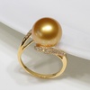 image:imageNONNYL Wife Jewelry Gifts  Genuine South Sea Golden Pearl Jewelry Rings for Women Birthday Jewelry for Girlfriend Valentines Day for Wife NO3323