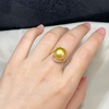 image:imageNONNYL Wife Jewelry Gifts  Genuine South Sea Golden Pearl Jewelry Rings for Women Birthday Jewelry for Girlfriend Valentines Day for Wife NO3323