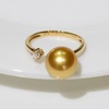 image:imageNONNYL Wife Jewelry Gifts  Genuine South Sea Golden Pearl Jewelry Rings for Women Birthday Jewelry for Girlfriend Valentines Day for Wife NO3332