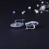 image:imageNonnyl Banquet Luxury Gem Earrings for Women Jewelry Gifts S925 Sterling Silver Inlaid With Natural Gem Earring Gifts for Wife Mom Girlfriend Anniversary Birthday Fine Jewelry Gifts for Her