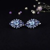 image:imageNonnyl Banquet Luxury Gem Earrings for Women Jewelry Gifts S925 Sterling Silver Inlaid With Natural Gem Earring Gifts for Wife Mom Girlfriend Anniversary Birthday Fine Jewelry Gifts for Her