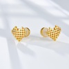 image:imageNonnyl Earrings for WomenSterling Silver Earring Stud for Women  Christmas Gifts for Wife Mom Girlfriend Anniversary Birthday Fine Jewelry NO1184