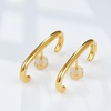 image:imageNonnyl Earrings for WomenSterling Silver Earring Stud for Women  Christmas Gifts for Wife Mom Girlfriend Anniversary Birthday Fine Jewelry NO1196