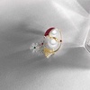 image:imageNonnyl Elegant Pearl Animal Designer Brooch Pins Broches Costume Jewelry For Women Fashion Christmas Gifts Wife Mom Girlfriend Anniversary Birthday Fine Jewelry Gifts for HerSnowman brooch