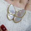 image:imageNonnyl Elegant Pearl Animal Designer Brooch Pins Broches Costume Jewelry For Women Fashion Christmas Gifts Wife Mom Girlfriend Anniversary Birthday Fine Jewelry Gifts for HerCrane brooch