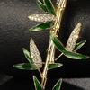 image:imageNonnyl Elegant Pearl Flower Designer Brooch Pins Broches Costume Jewelry For Women Fashion Christmas Gifts Wife Mom Girlfriend Anniversary Birthday Fine Jewelry Gifts for HerBamboo brooch