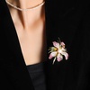image:imageNonnyl Elegant Pearl Flower Designer Brooch Pins Broches Costume Jewelry For Women Fashion Christmas Gifts Wife Mom Girlfriend Anniversary Birthday Fine Jewelry Gifts for HerColored orchid brooch