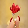 image:imageNonnyl Elegant Pearl Flower Designer Brooch Pins Broches Costume Jewelry For Women Fashion Christmas Gifts Wife Mom Girlfriend Anniversary Birthday Fine Jewelry Gifts for HerRose brooch