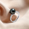 image:imageTahitian Black Pearl Rings Jewelry For Women Fashion Christmas Gifts Wife Mom Girlfriend Anniversary Birthday Fine Jewelry Gifts for Her NO33216