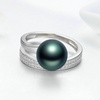 image:imageTahitian Black Pearl Rings Jewelry For Women Fashion Christmas Gifts Wife Mom Girlfriend Anniversary Birthday Fine Jewelry Gifts for Her NO33222