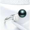 image:imageTahitian Black Pearl Rings Jewelry For Women Fashion Christmas Gifts Wife Mom Girlfriend Anniversary Birthday Fine Jewelry Gifts for Her NO33224