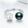 image:imageTahitian Black Pearl Rings Jewelry For Women Fashion Christmas Gifts Wife Mom Girlfriend Anniversary Birthday Fine Jewelry Gifts for Her NO33224