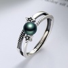 image:imageTahitian Black Pearl Rings Jewelry For Women Fashion Christmas Gifts Wife Mom Girlfriend Anniversary Birthday Fine Jewelry Gifts for Her NO33229