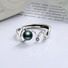 image:imageTahitian Black Pearl Rings Jewelry For Women Fashion Christmas Gifts Wife Mom Girlfriend Anniversary Birthday Fine Jewelry Gifts for Her NO33230