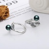 image:imageTahitian Black Pearl Rings Jewelry For Women Fashion Christmas Gifts Wife Mom Girlfriend Anniversary Birthday Fine Jewelry Gifts for Her NO33235