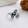 image:imageTahitian Black Pearl Rings Jewelry For Women Fashion Christmas Gifts Wife Mom Girlfriend Anniversary Birthday Fine Jewelry Gifts for Her NO33235