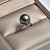 image:imageTahitian Black Pearl Rings Jewelry For Women Fashion Christmas Gifts Wife Mom Girlfriend Anniversary Birthday Fine Jewelry Gifts for Her NO33237