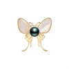 image:imageBlack Tahiti Pearl Brooch Broches Jewelry For Women Fashion Christmas Gifts Wife Mom Girlfriend Anniversary Birthday Fine Jewelry Gifts for Her NO11327