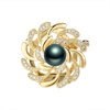 image:imageBlack Tahiti Pearl Brooch Broches Jewelry For Women Fashion Christmas Gifts Wife Mom Girlfriend Anniversary Birthday Fine Jewelry Gifts for Her NO11325