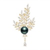 image:imageBlack Tahiti Pearl Brooch Broches Jewelry For Women Fashion Christmas Gifts Wife Mom Girlfriend Anniversary Birthday Fine Jewelry Gifts for Her NO11328