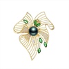 image:imageBlack Tahiti Pearl Brooch Broches Jewelry For Women Fashion Christmas Gifts Wife Mom Girlfriend Anniversary Birthday Fine Jewelry Gifts for Her NO11338