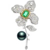 image:imageBlack Tahiti Pearl Brooch Broches Jewelry For Women Fashion Christmas Gifts Wife Mom Girlfriend Anniversary Birthday Fine Jewelry Gifts for Her NO11354