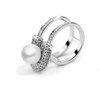 image:imageGifts for Wife Anniversary Brooch for Women Pearl Brooch Real 910mm AAA Quality Handpicked Nature Pearls and D Color Moissanite  Gifts for Mom Girlfriend Her NO11389