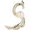 image:imageGifts for Wife Anniversary Brooch for Women Pearl Brooch Real 910mm AAA Quality Handpicked Nature Pearls and D Color Moissanite  Gifts for Mom Girlfriend Her NO11395