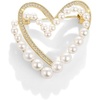 image:imageGifts for Wife Anniversary Brooch for Women Pearl Brooch Real 910mm AAA Quality Handpicked Nature Pearls and D Color Moissanite  Gifts for Mom Girlfriend Her NO11372